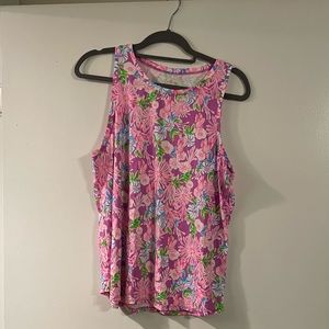 Lilly Pulitzer Westley Tank Top Size XL EUC